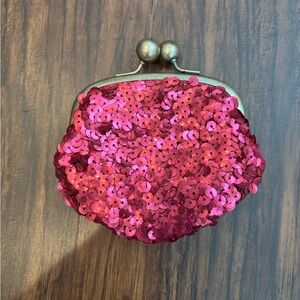 Simply Vera sequin coin purse